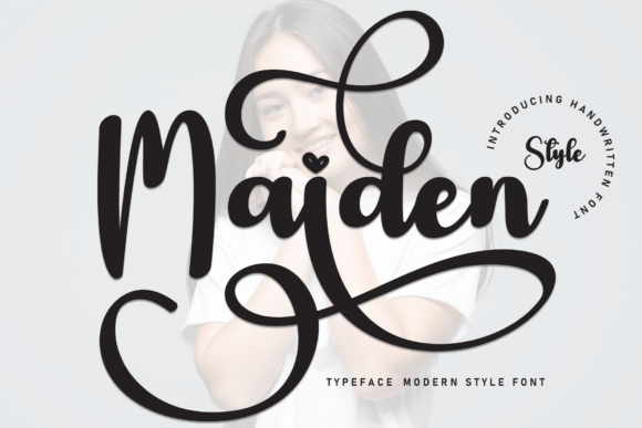 Maiden: A Script Font for Projects That Need a Personal Touch